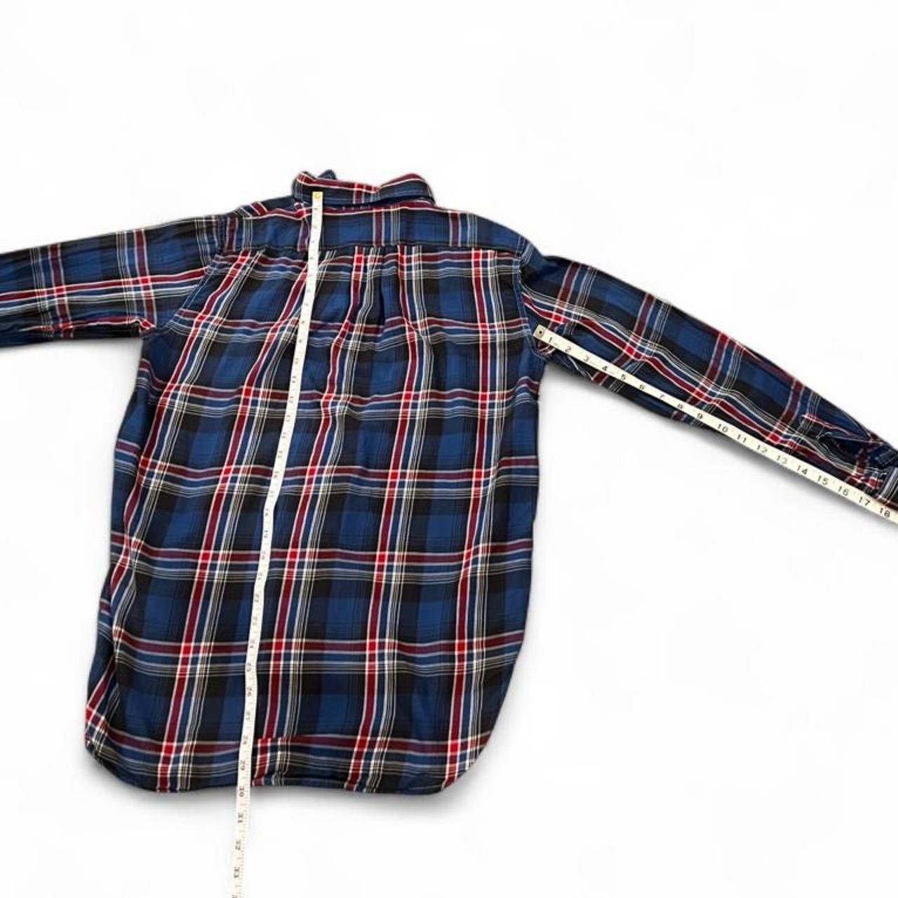 Y2K Ralph Lauren Plaid Boyfriend Button Up