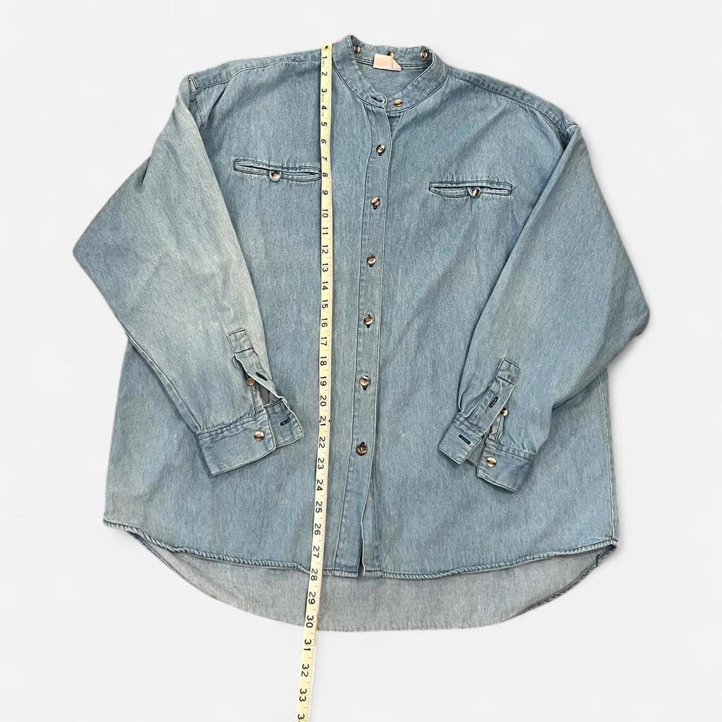 Vintage 90’s Denim Button Up Shirt