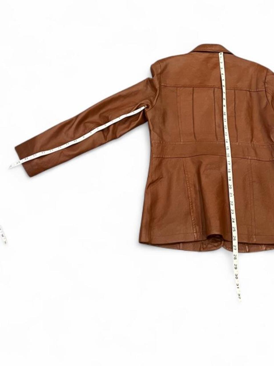 Vintage 90’s Brown Leather Jacket