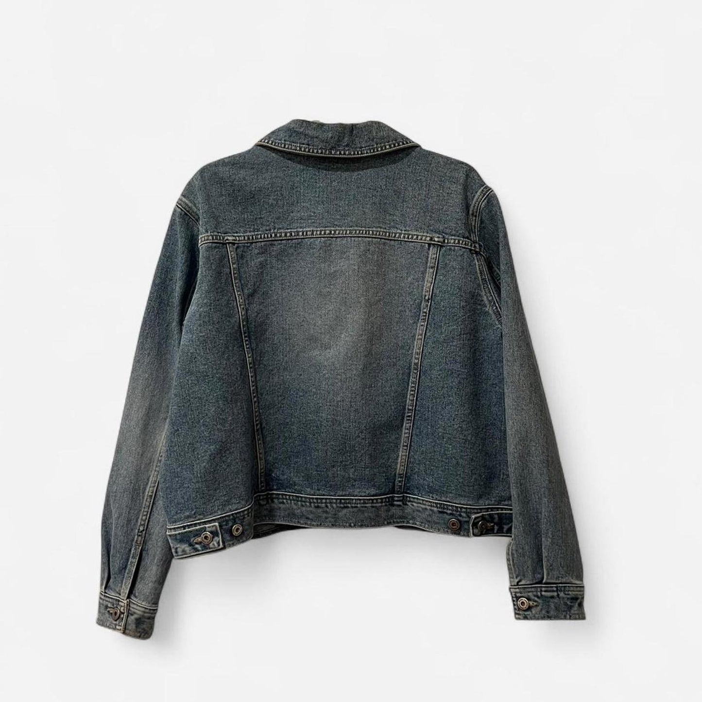 Vintage 90’s Denim Jacket Oversized Light Wash Trucker