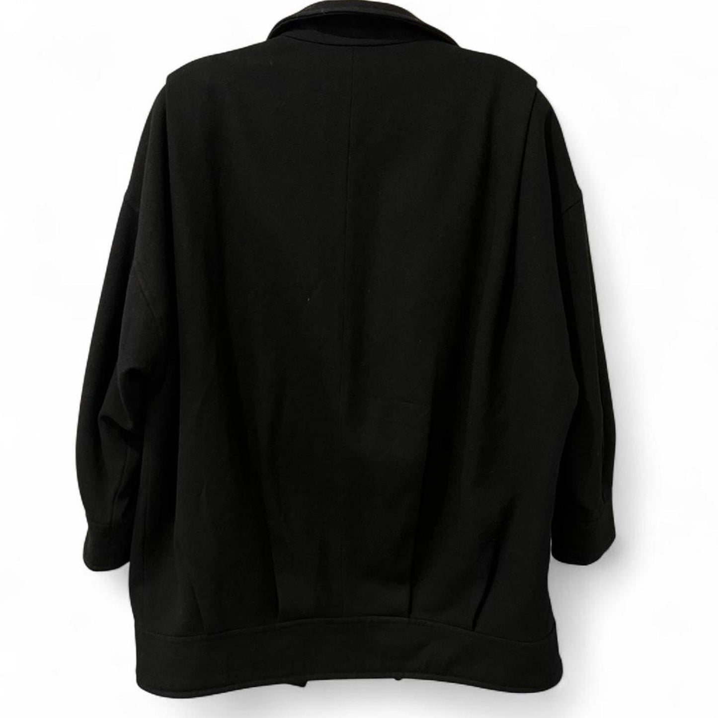Vintage Black Wool Coat