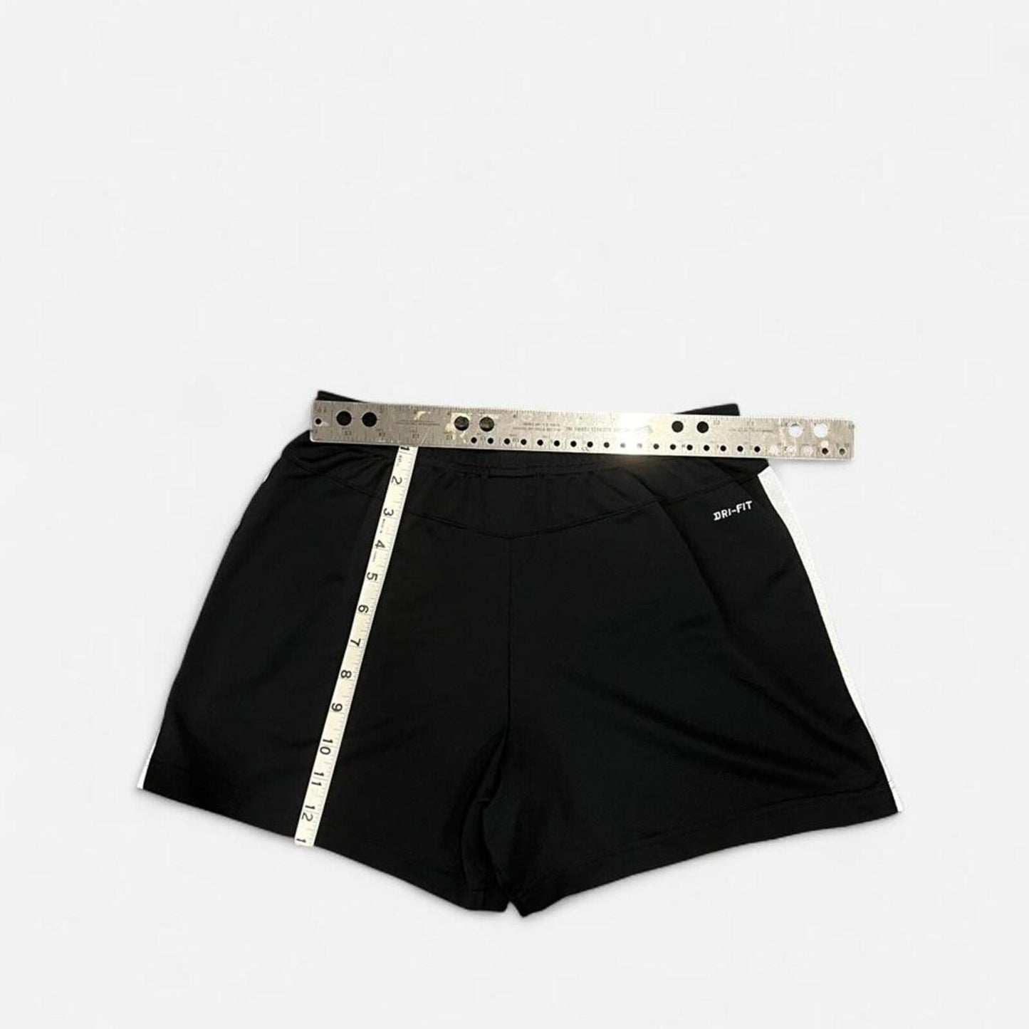 Nike Y2K Black White Mini Shorts Sporty Summer S