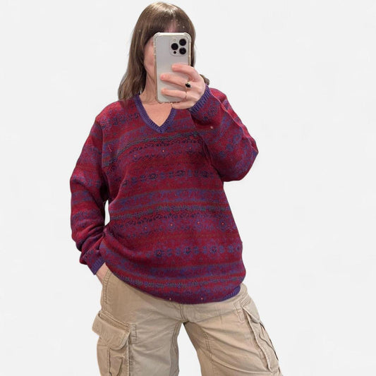 Vintage 90’s Sweater Grandpa Style