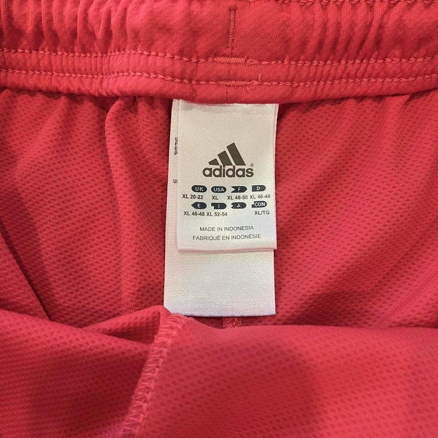 Y2K Red Adidas Shorts