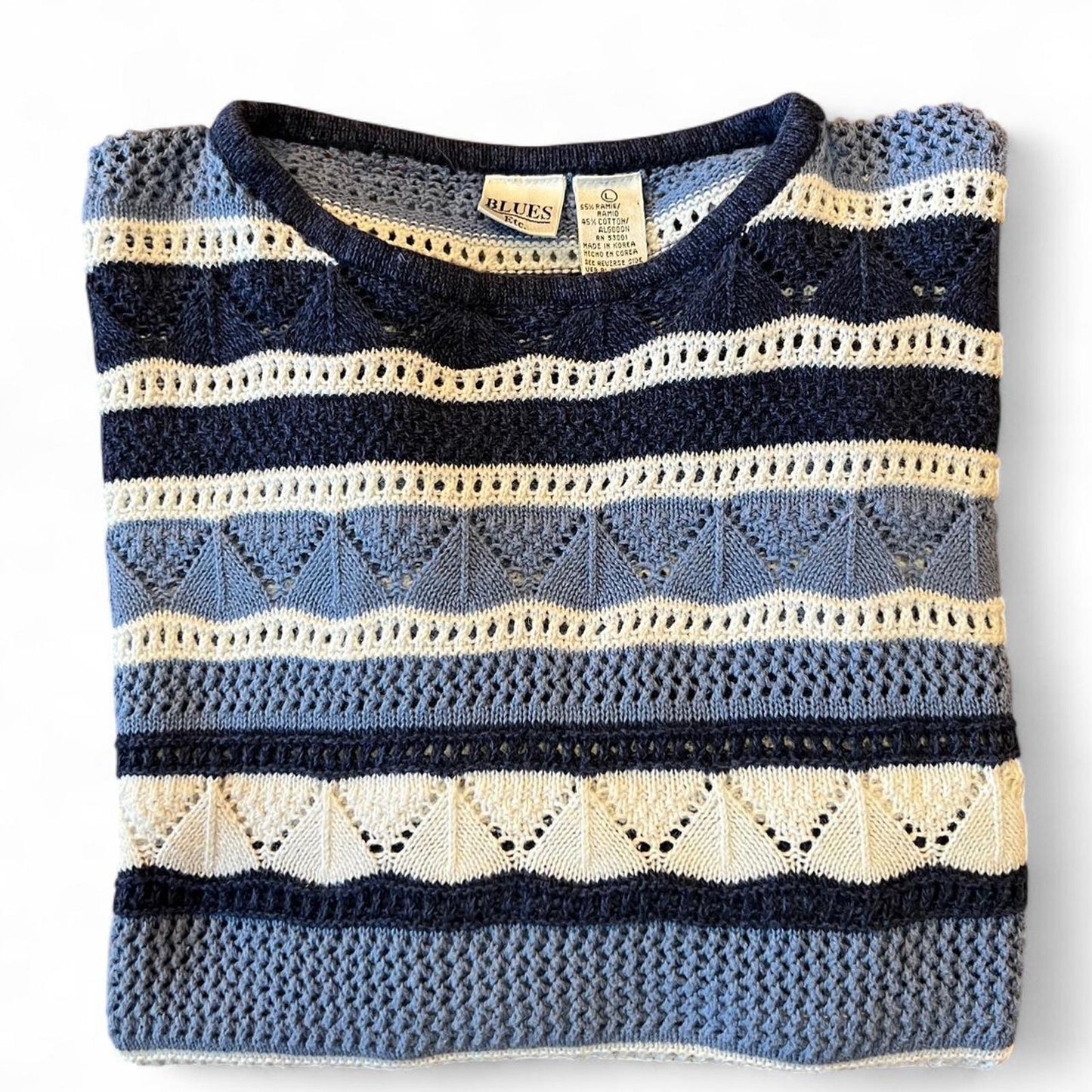 Vintage 90s Stripe Knit Sweater