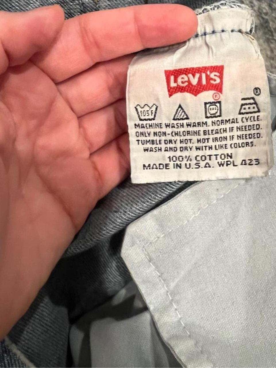 Vintage 90s Levi’s 501 Light Wash High Rise Jeans