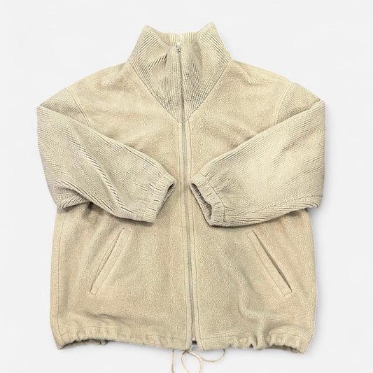 Vintage Y2K Oversized Beige Fleece
