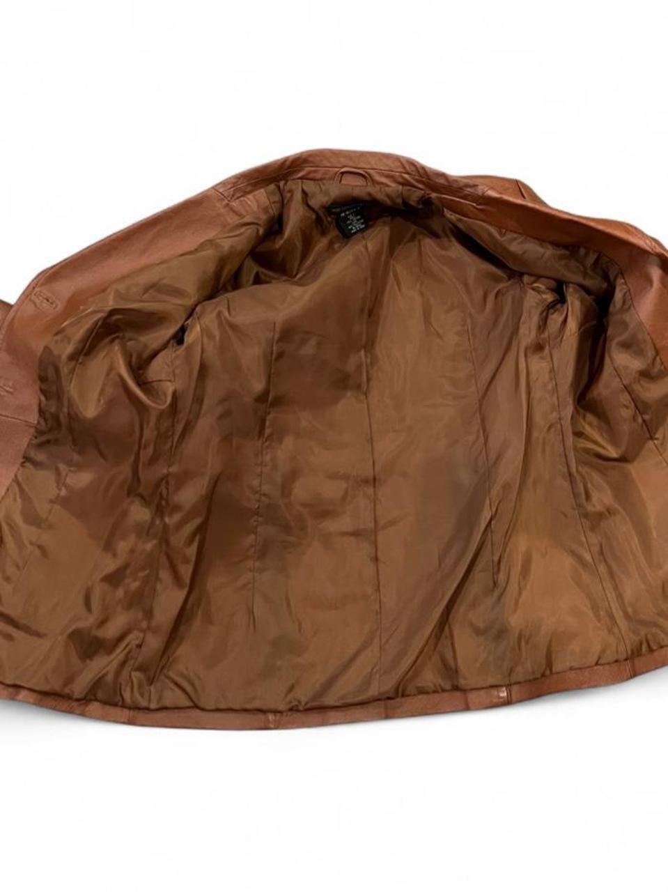 Vintage 90’s Brown Leather Jacket