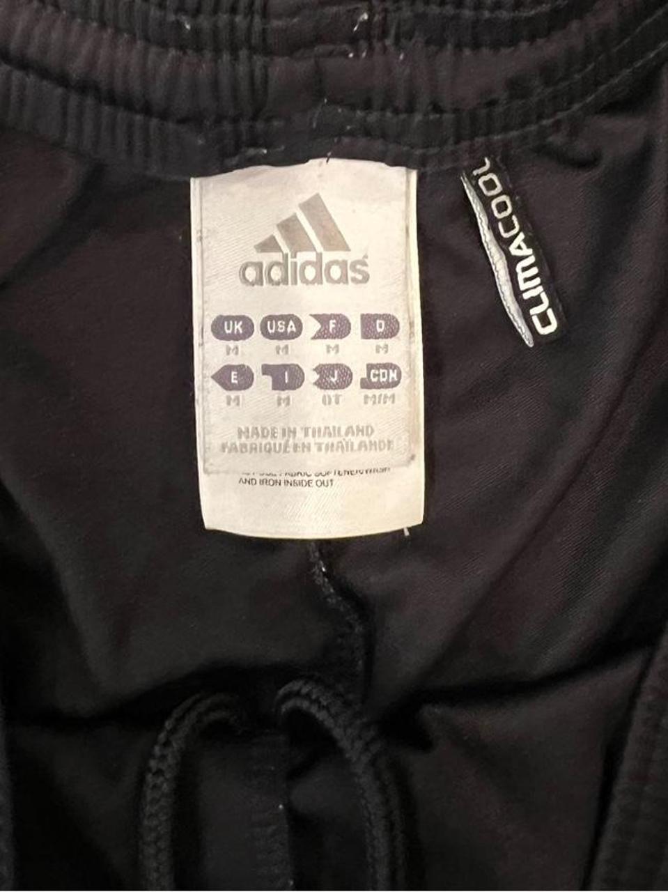 Y2K Adidas Black 3-Stripe Athletic Shorts