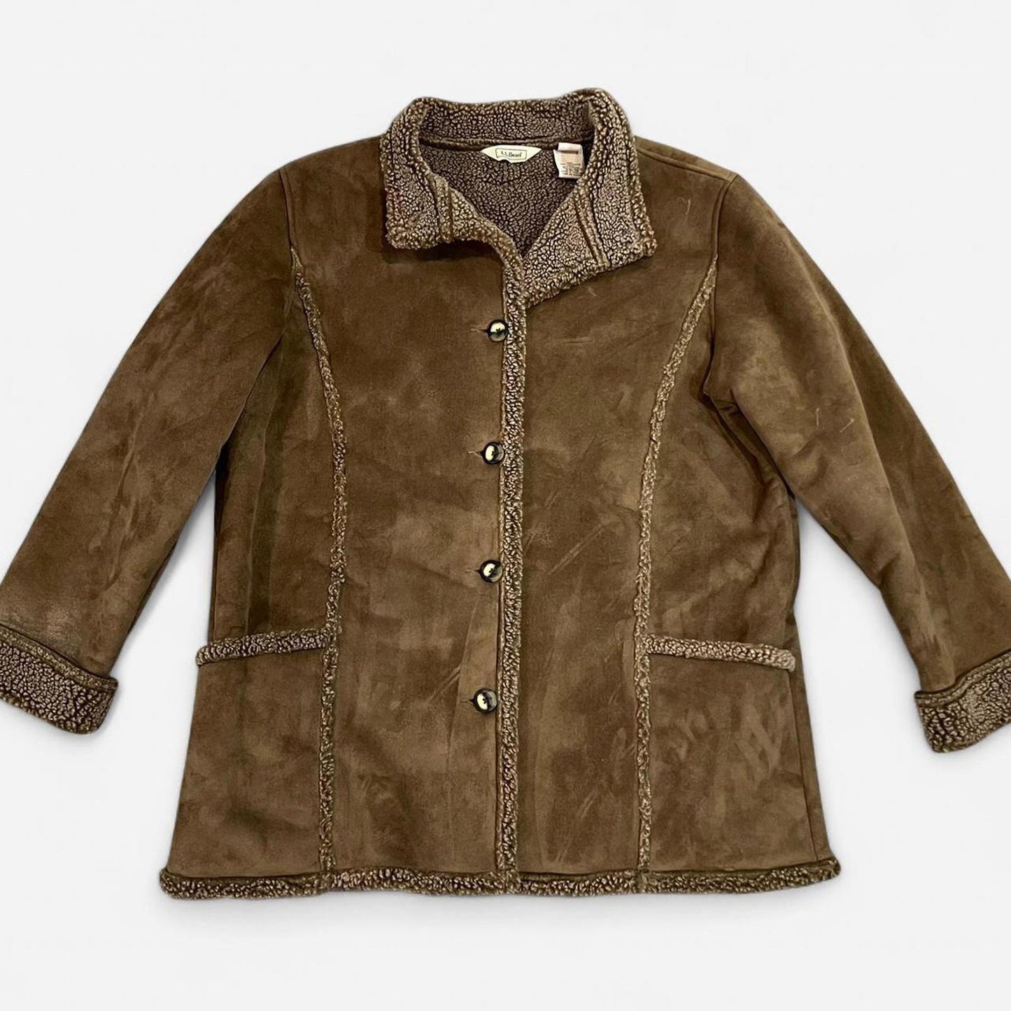 Vintage L.L. Bean Shearling Coat