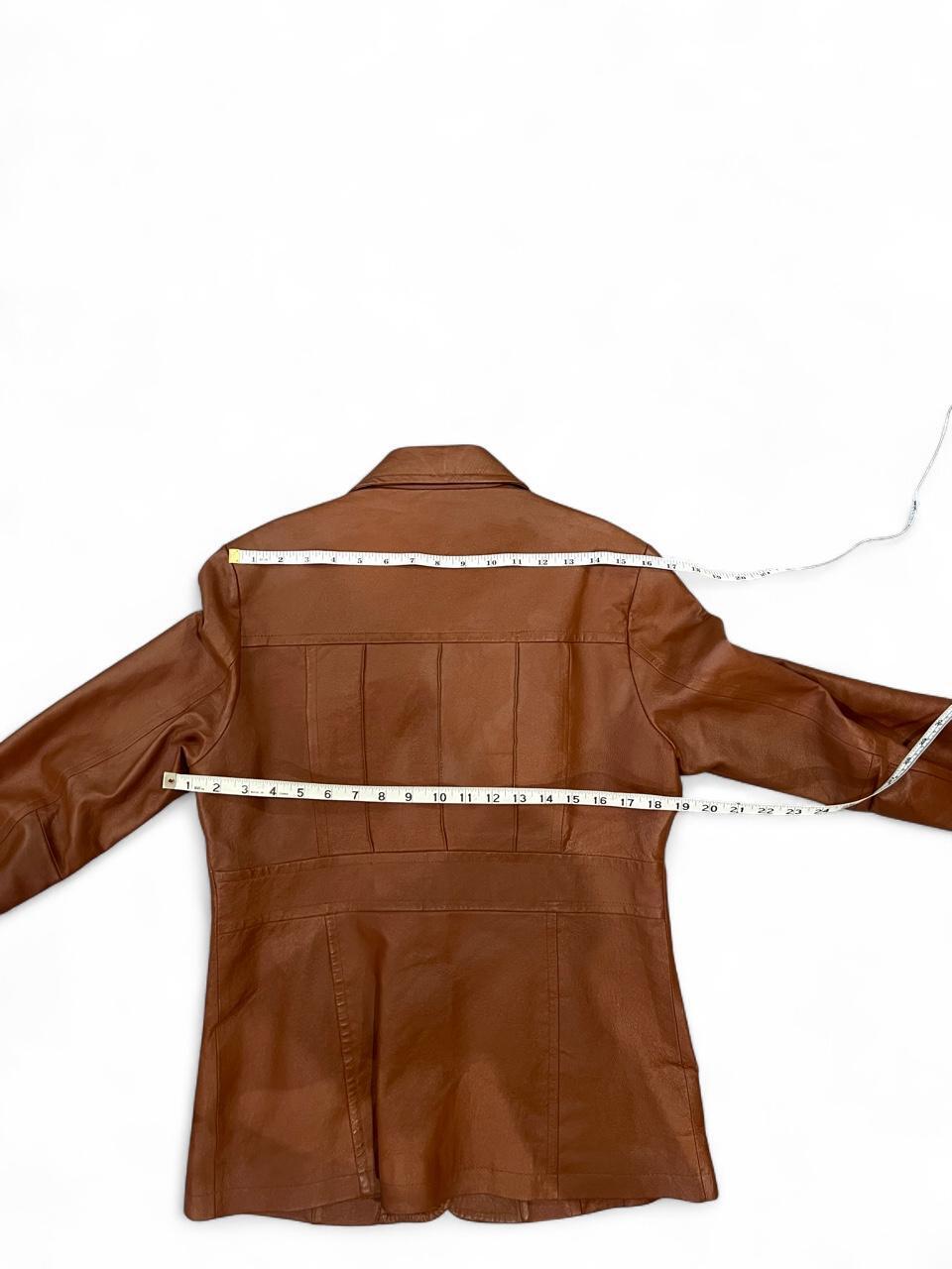 Vintage 90’s Brown Leather Jacket