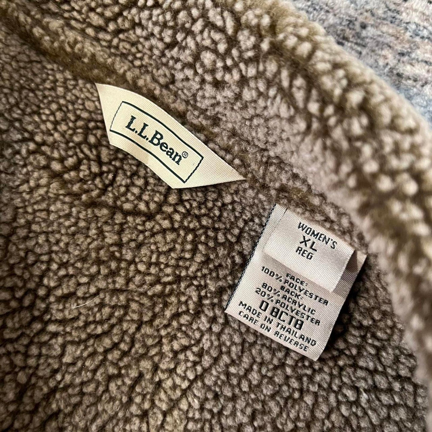 Vintage L.L. Bean Shearling Coat