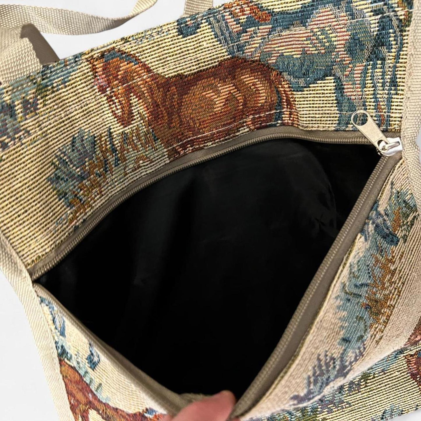 Vintage Horse TapestryTote Bag Western Equestrian