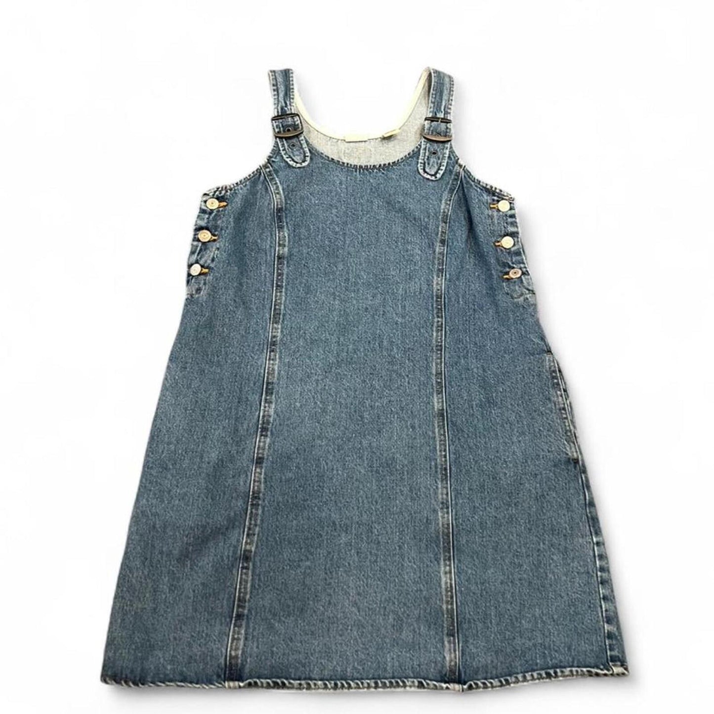 Vintage Levi’s Denim Overall Dress – 90’s Y2K Pinafore