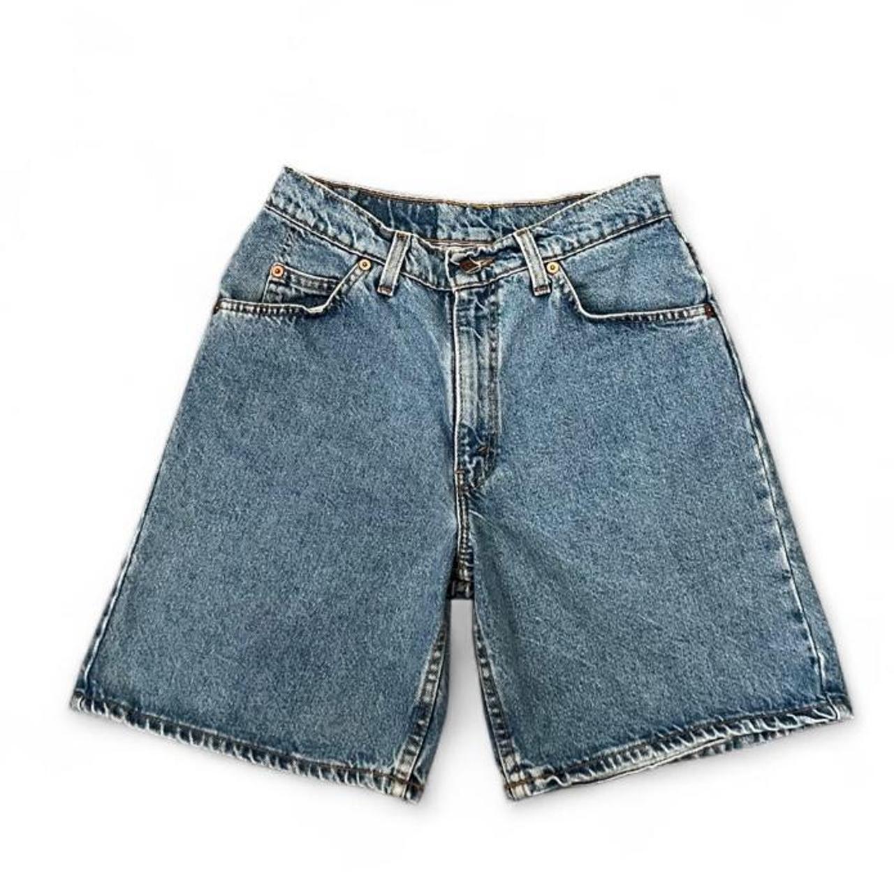Vintage Levi’s 950 Orange Tab Relaxed Fit Denim Shorts Made in USA 90s