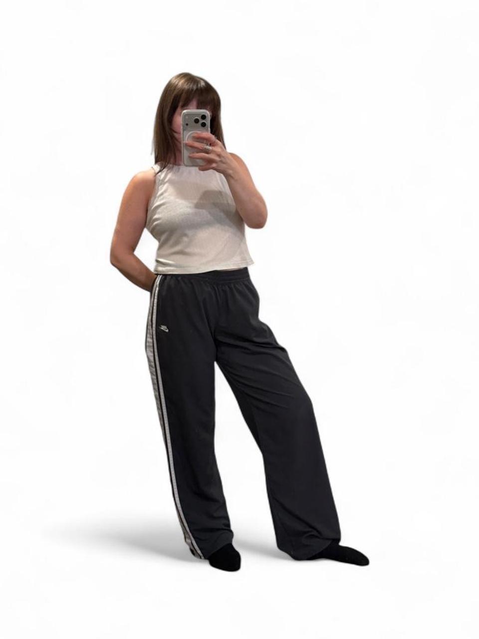 Y2K Nike Wide Leg Track Pants