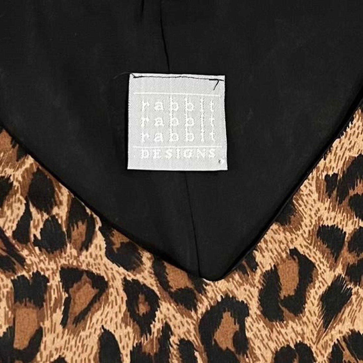 Vintage 90’s Leopard Maxi Overlay Dress