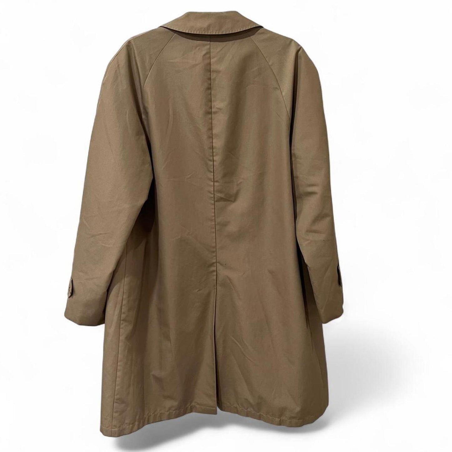 Vintage 90s Tan Trench Coat