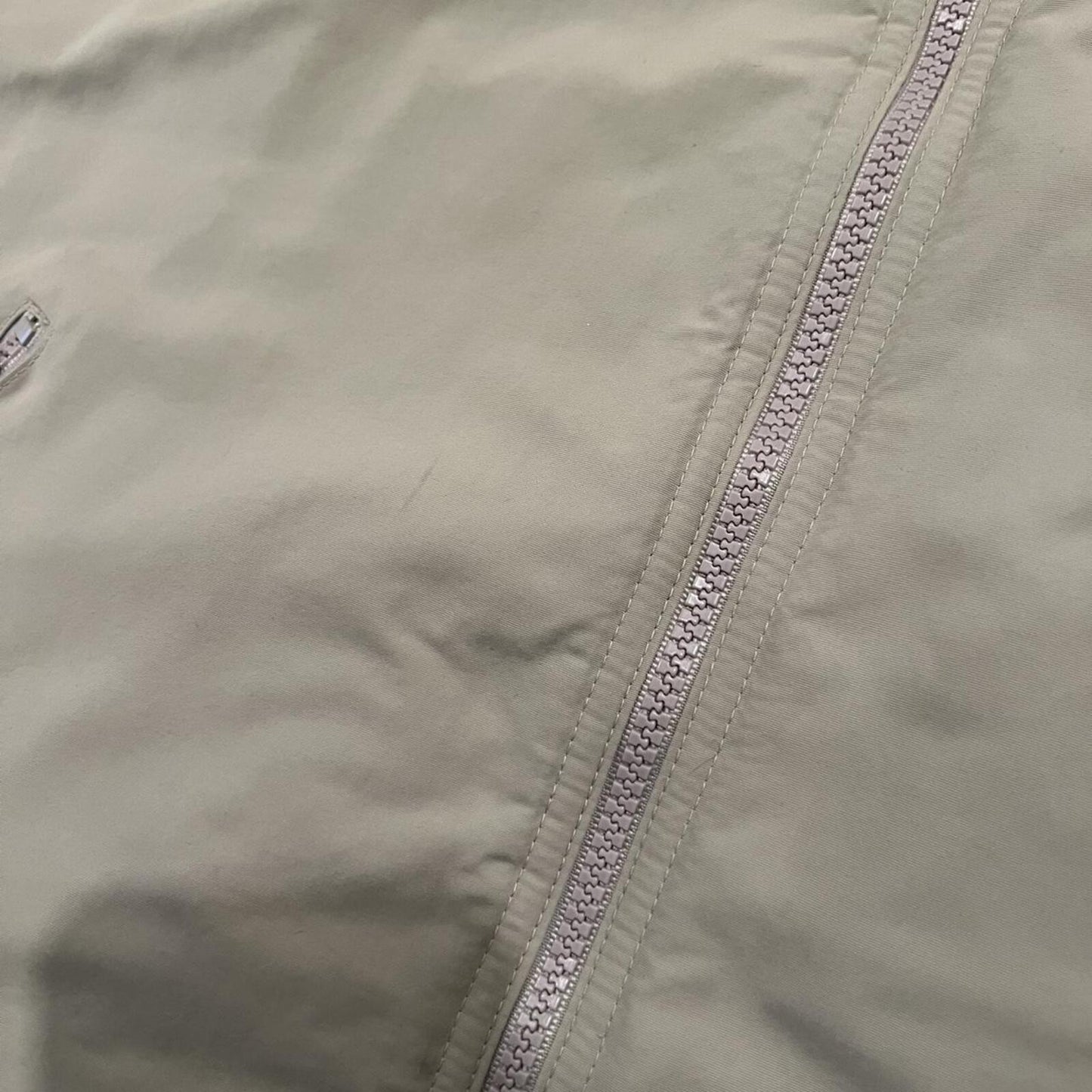 Vintage 90s Lands’ End Fleece Lined Bomber Jacket XL