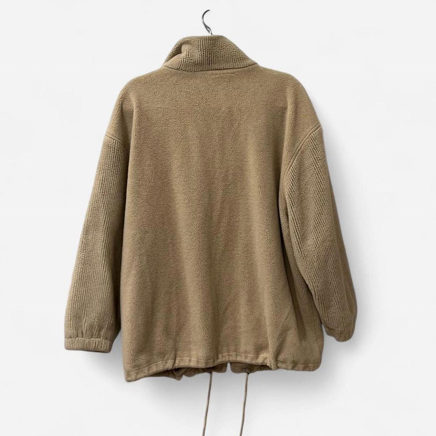 Vintage Y2K Oversized Beige Fleece