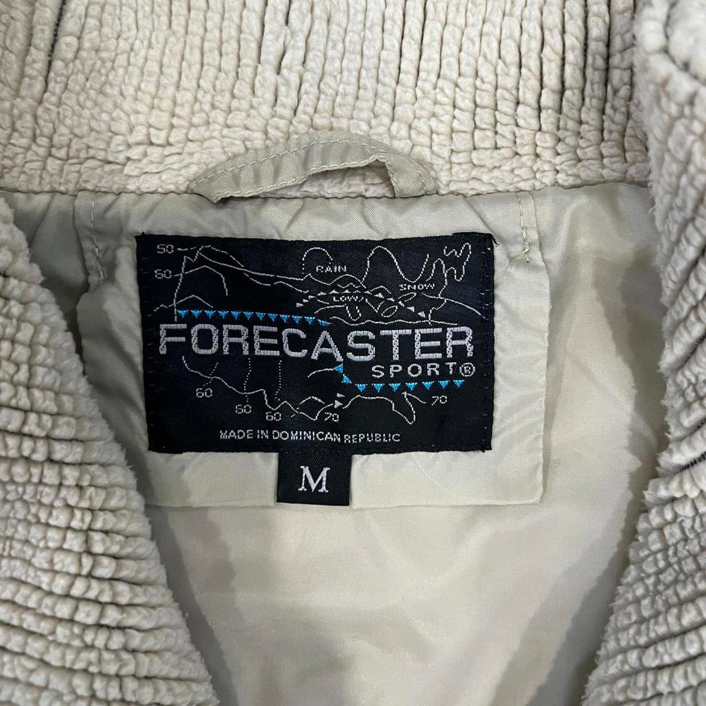 Vintage Y2K Oversized Beige Fleece