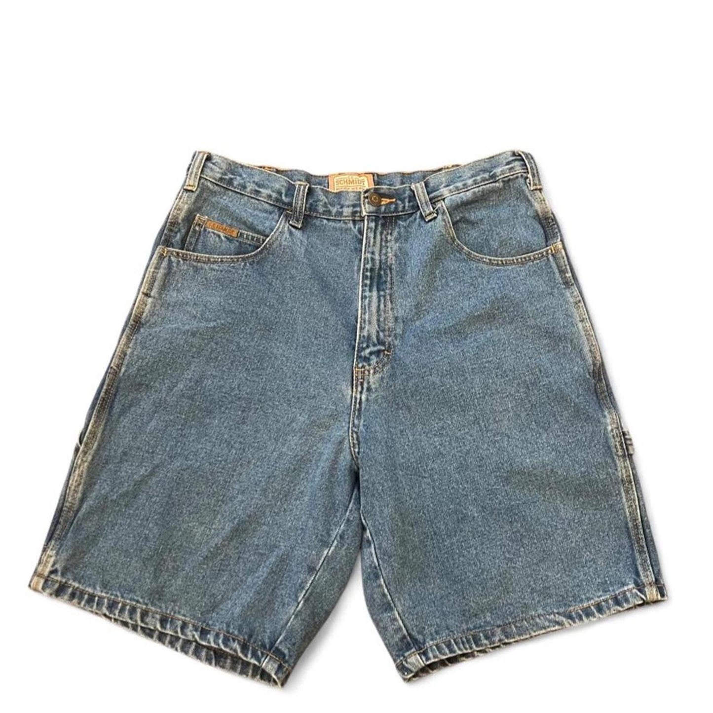 Vintage 90s Carpenter Jorts Baggy Denim Shorts