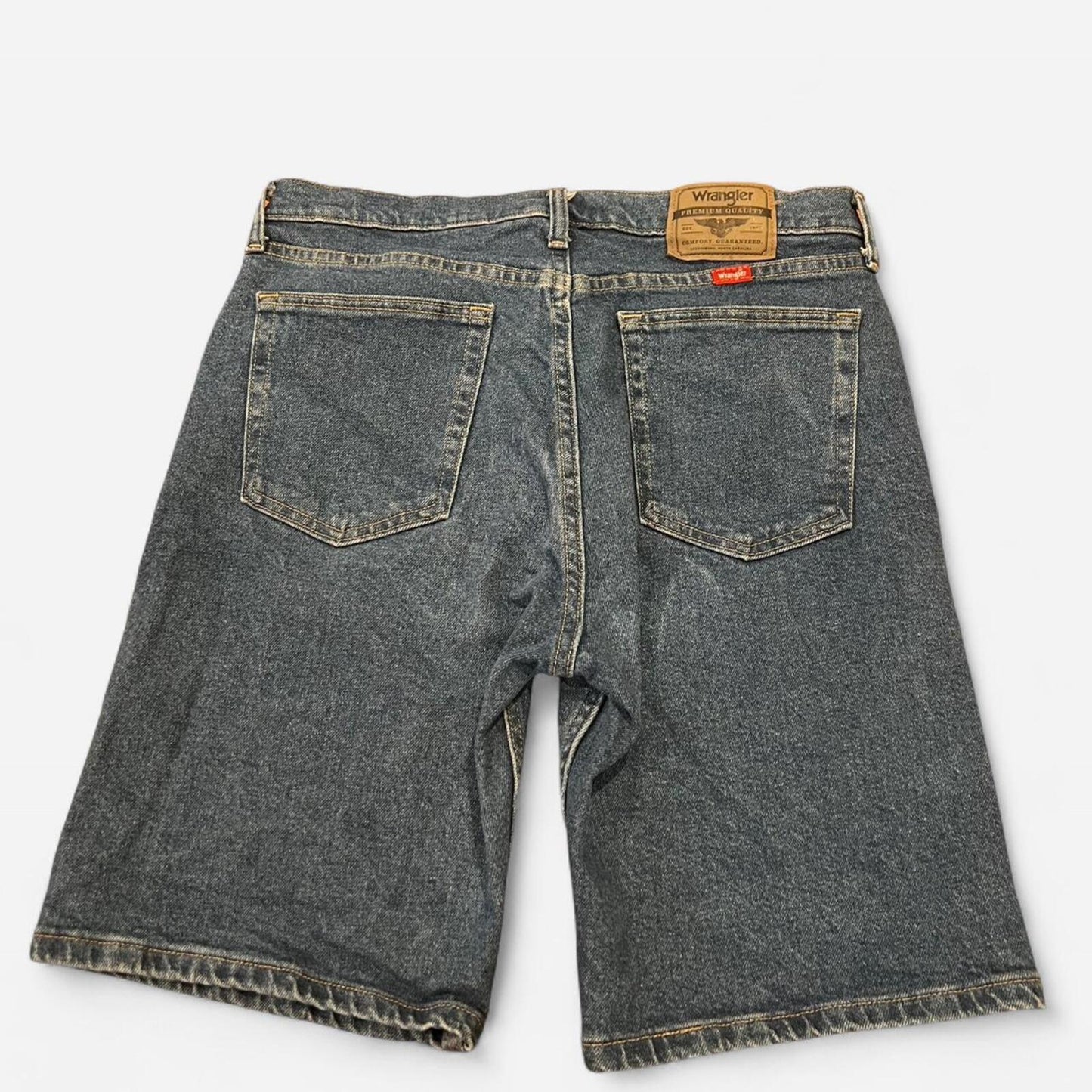 Wrangler Vintage Denim Shorts Baggy 90’s Skater Dark Wash