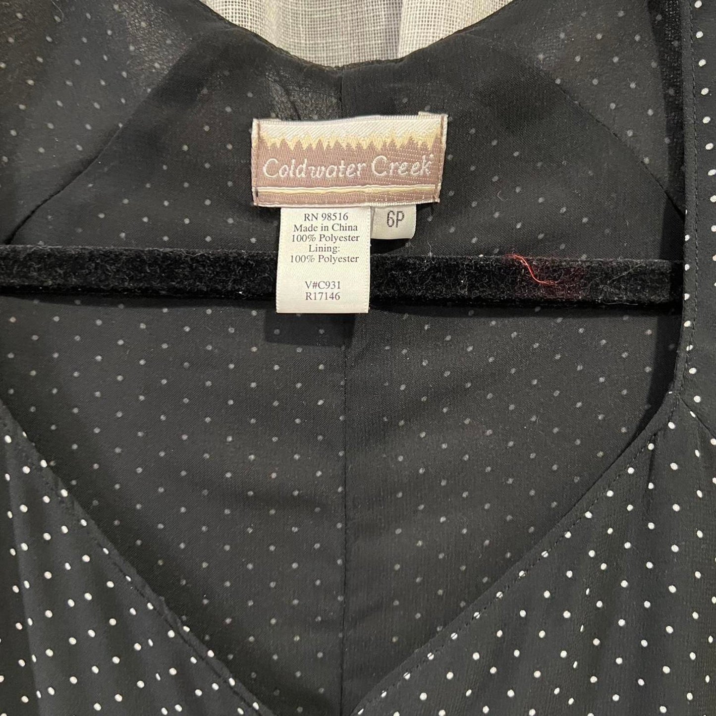 Vintage Polka Dot Button Midi Dress