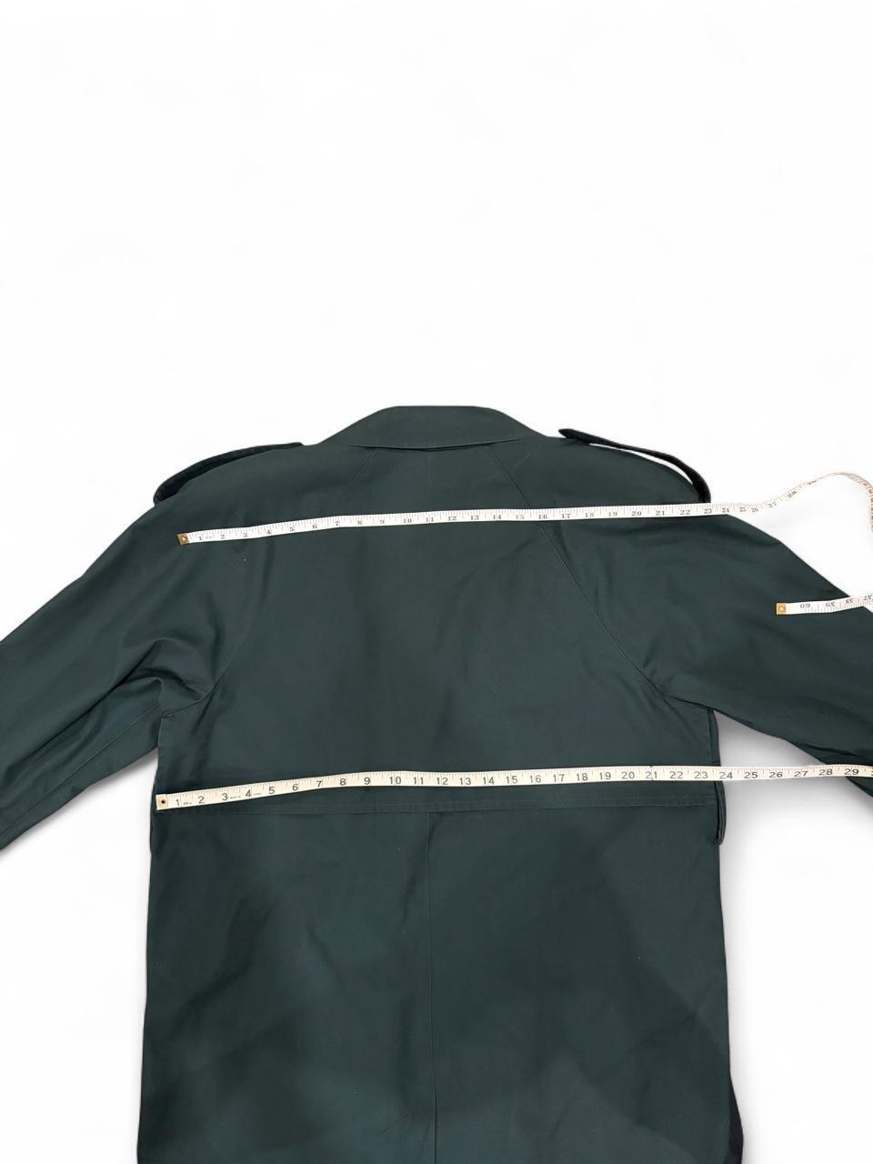 Vintage Dark Green Oversized Maxi Trench Coat