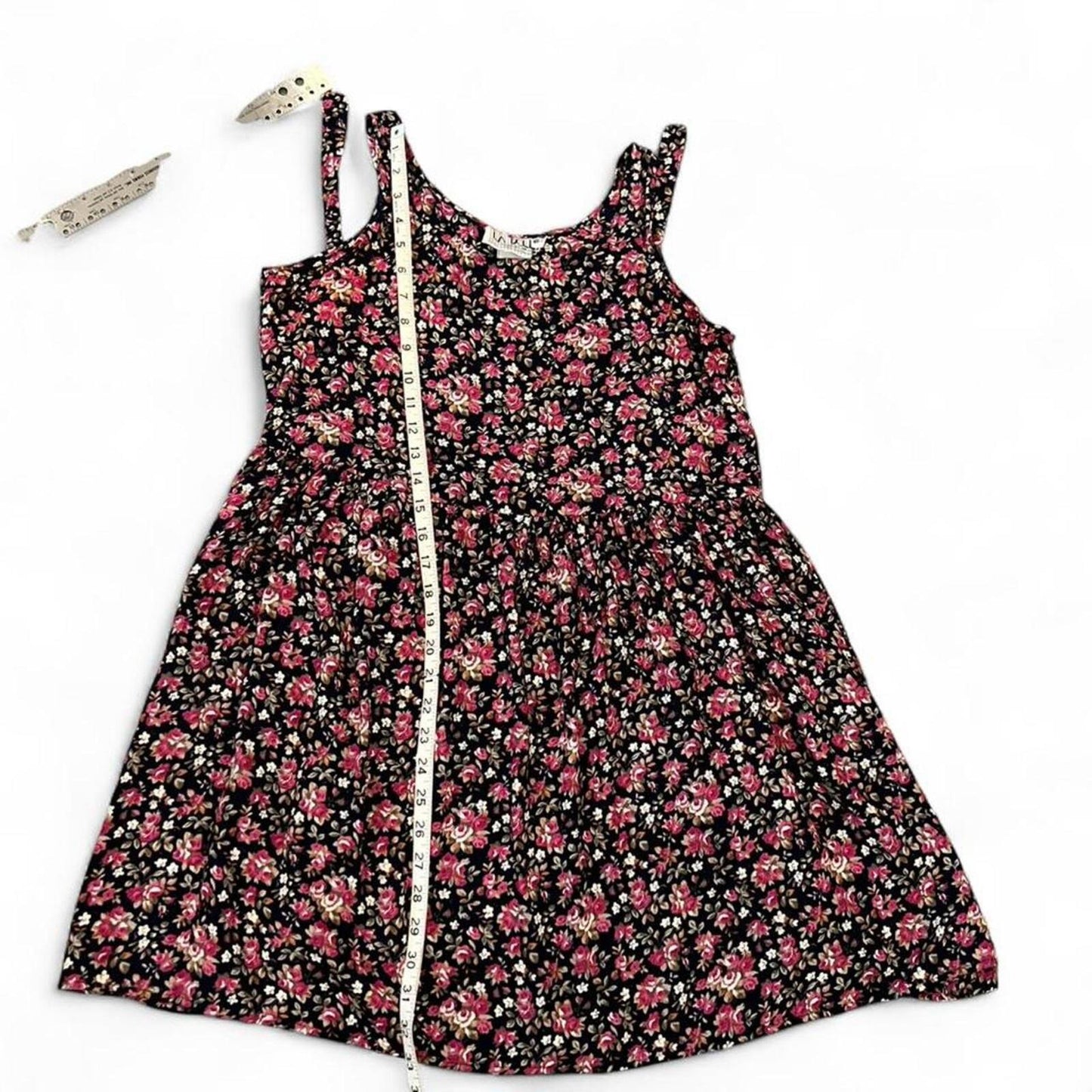 Vintage 90s Floral Babydoll Dress