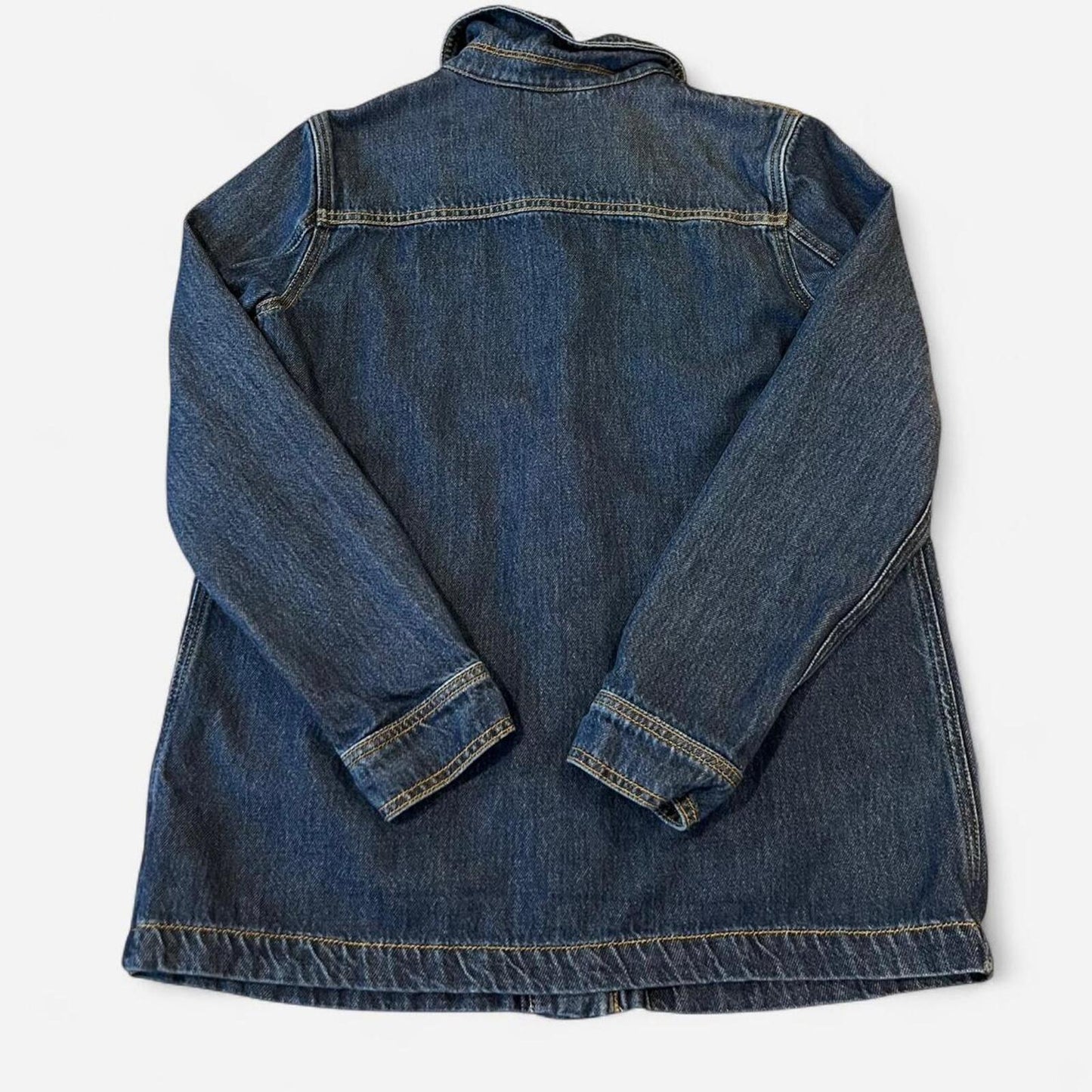 Dark Wash Denim Utility Jacket Small