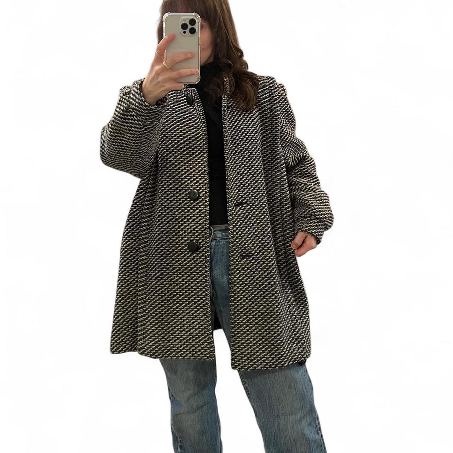 Vintage Wool Blend Coat