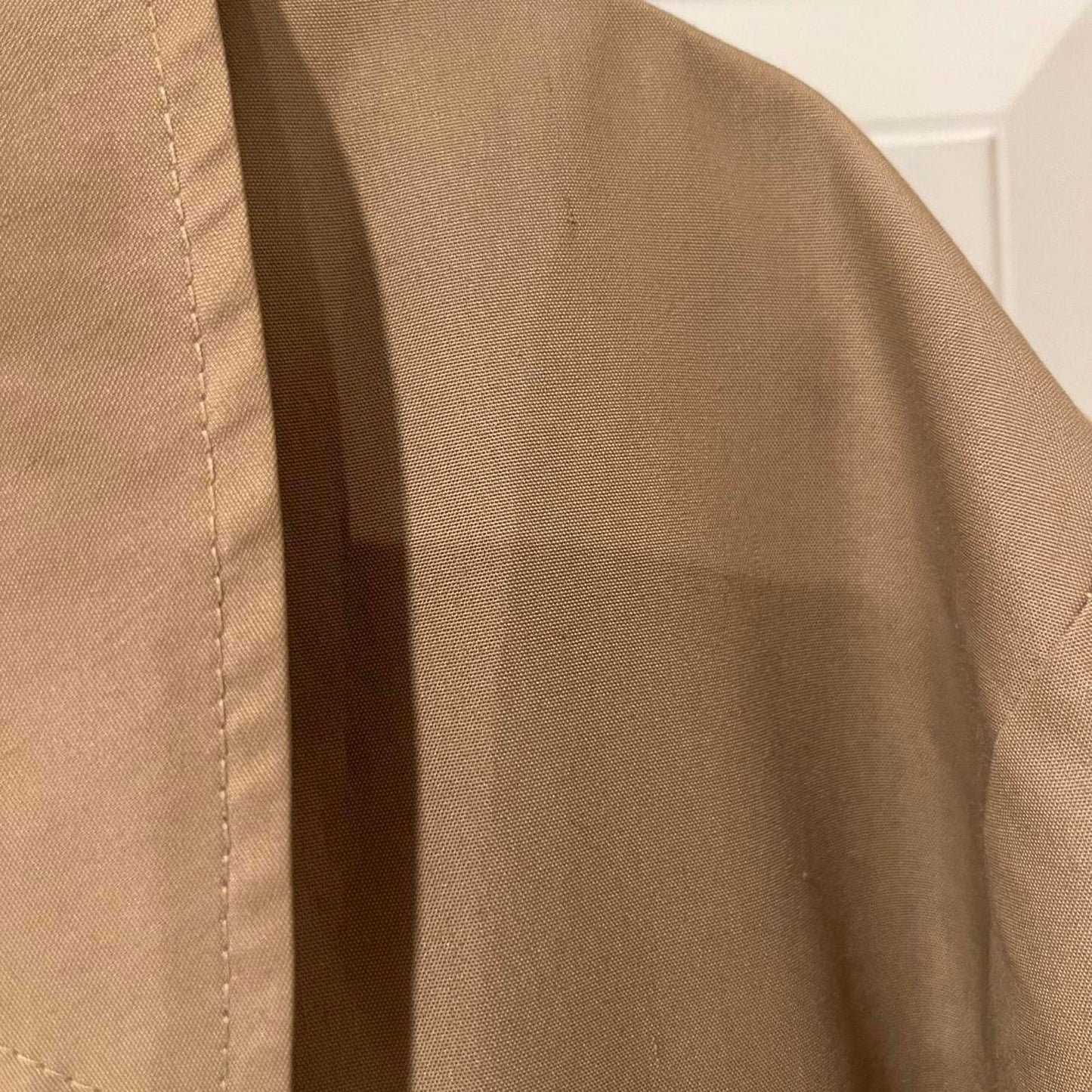 Vintage 90s Tan Trench Coat