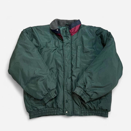 Vintage 90’s Forest Green Bomber Puffer Jacket