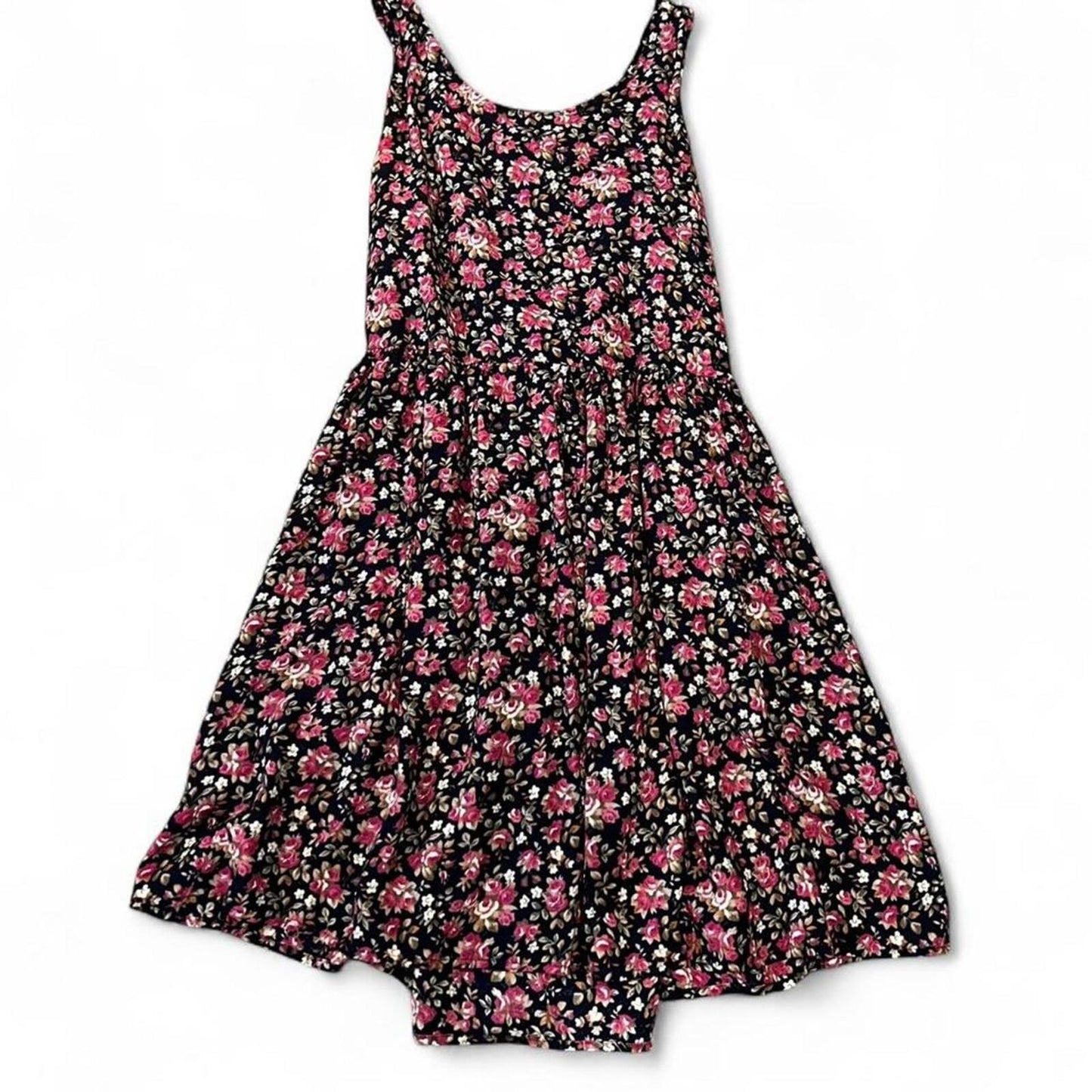Vintage 90s Floral Babydoll Dress