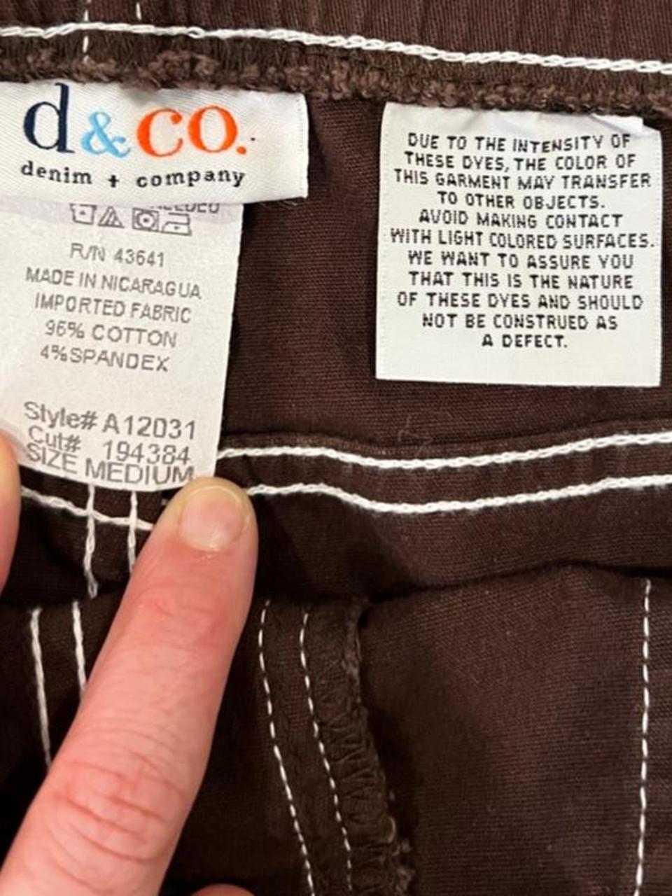Y2K Chocolate Brown Contrast Stitch Midi Skirt