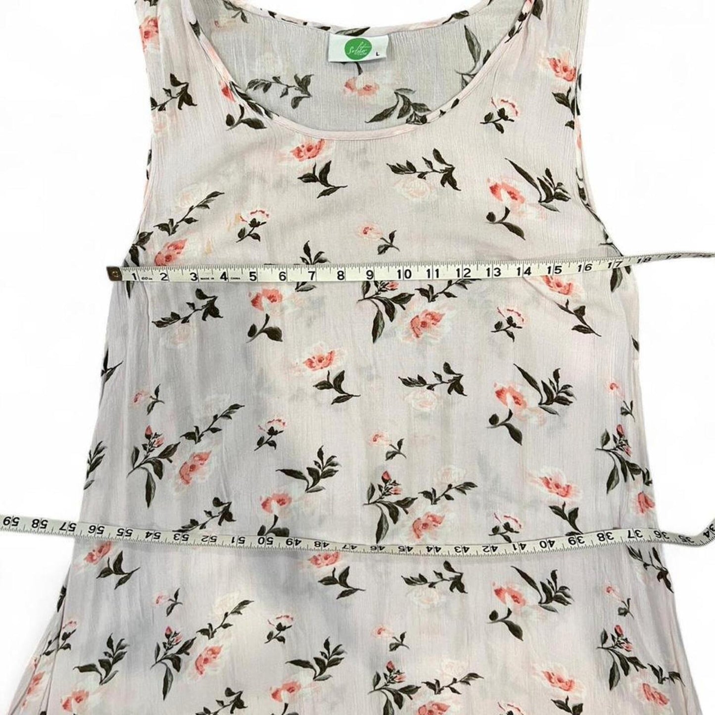 Y2K Floral Babydoll Dress Soft Pink Ruffle Hem Flowy