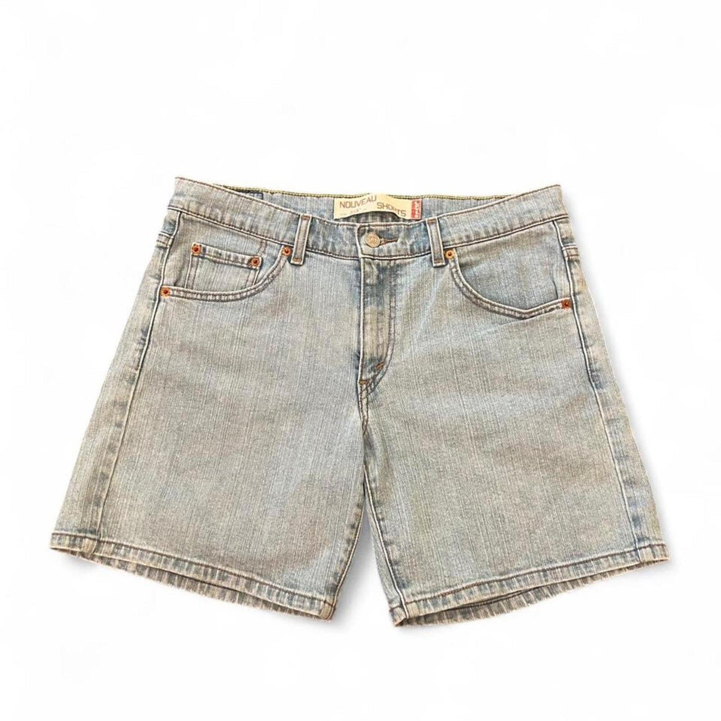 Vintage Y2K Levi’s Nouveau Denim Shorts Light Wash Shorts