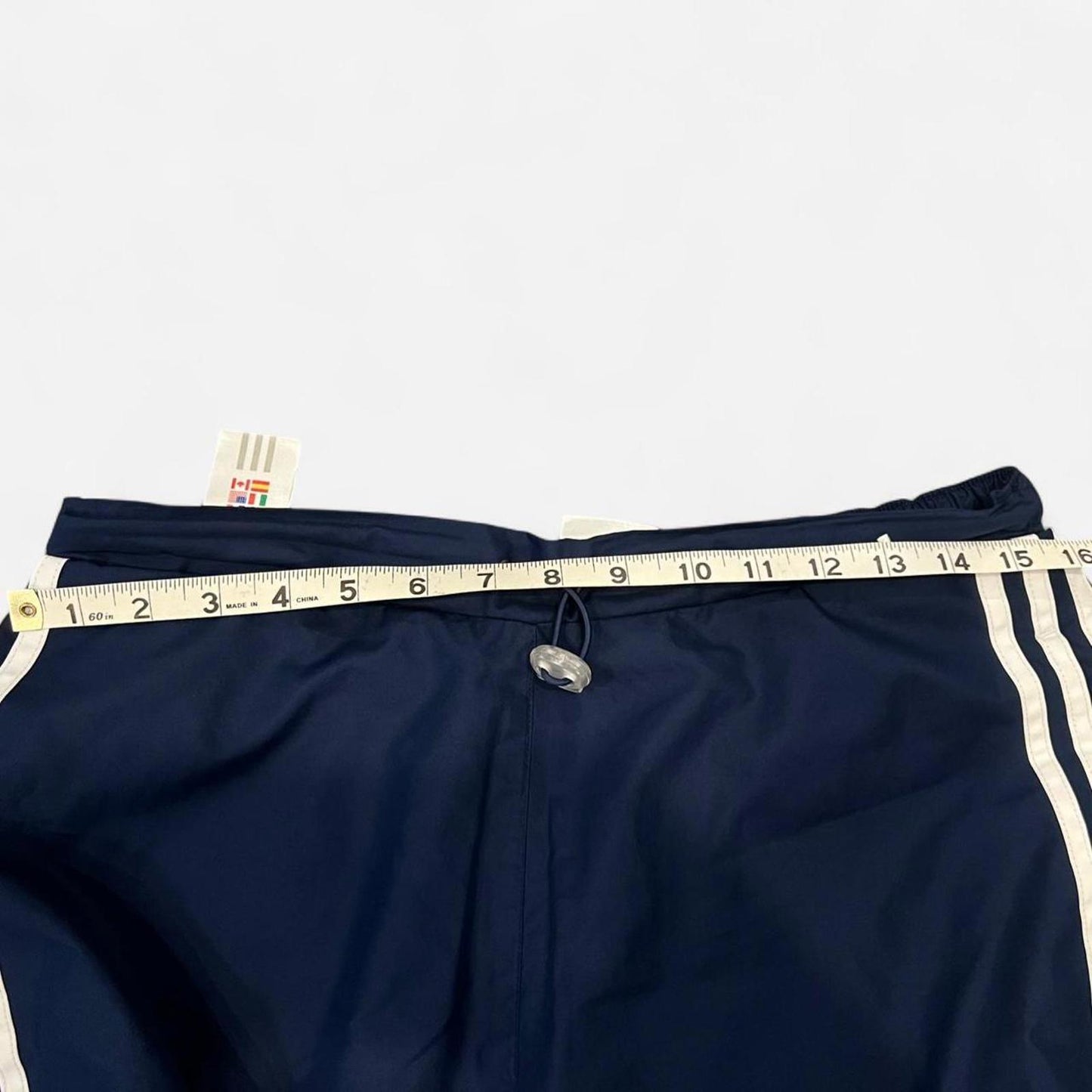 Y2K Adidas Navy 3-Stripe Track Pants