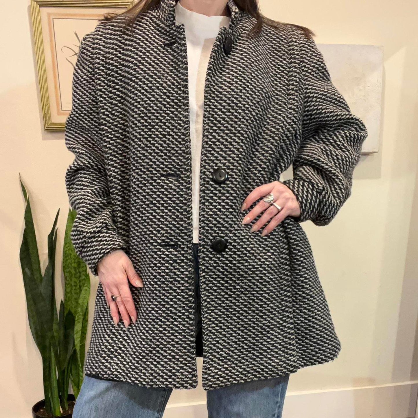 Vintage Wool Blend Coat