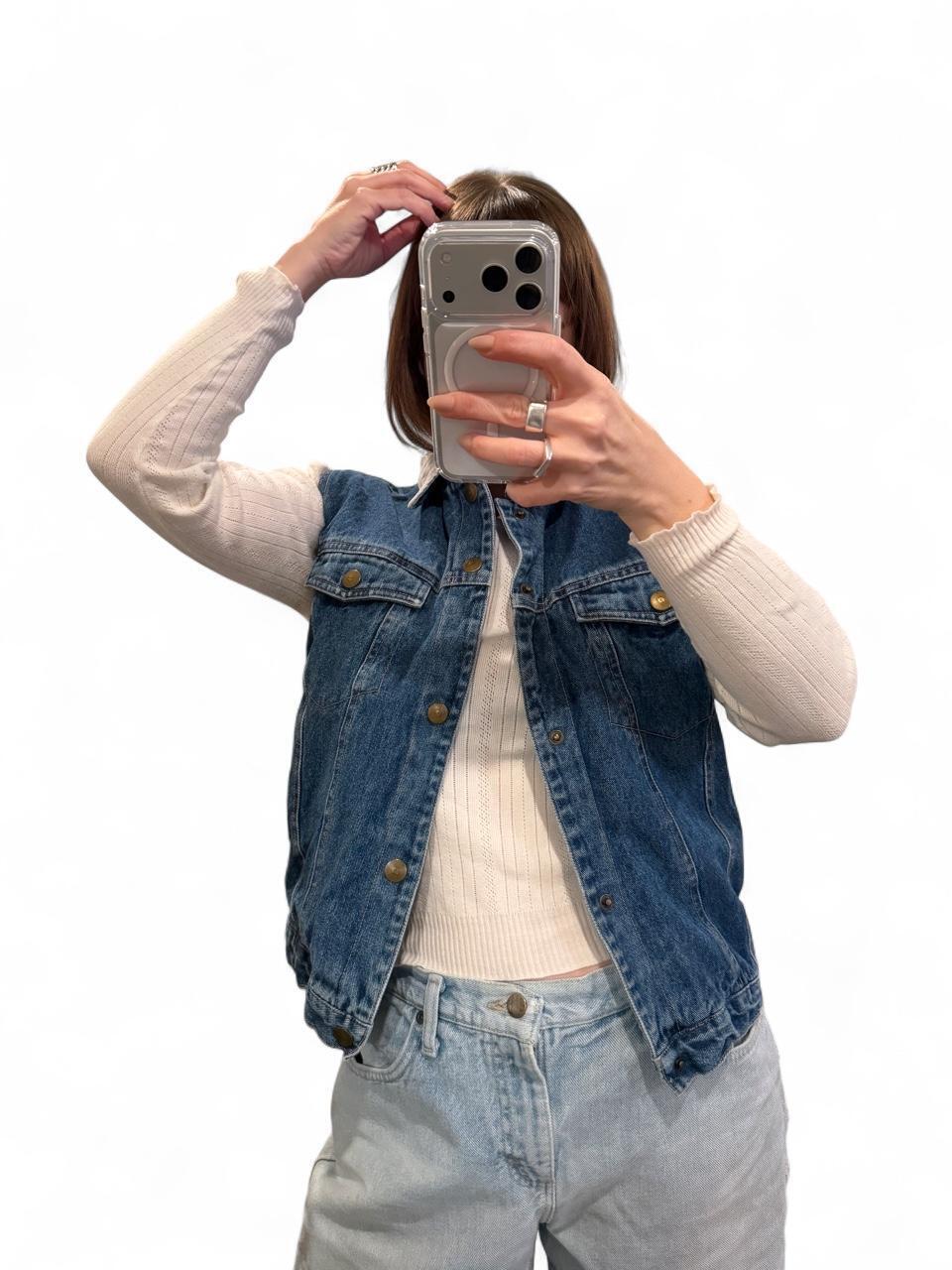 Vintage 90’s Denim Vest