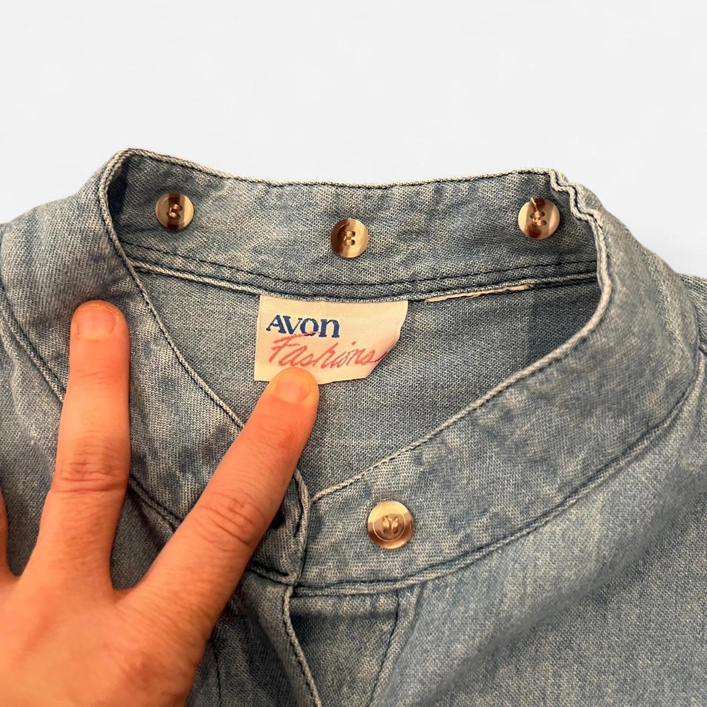 Vintage 90’s Denim Button Up Shirt