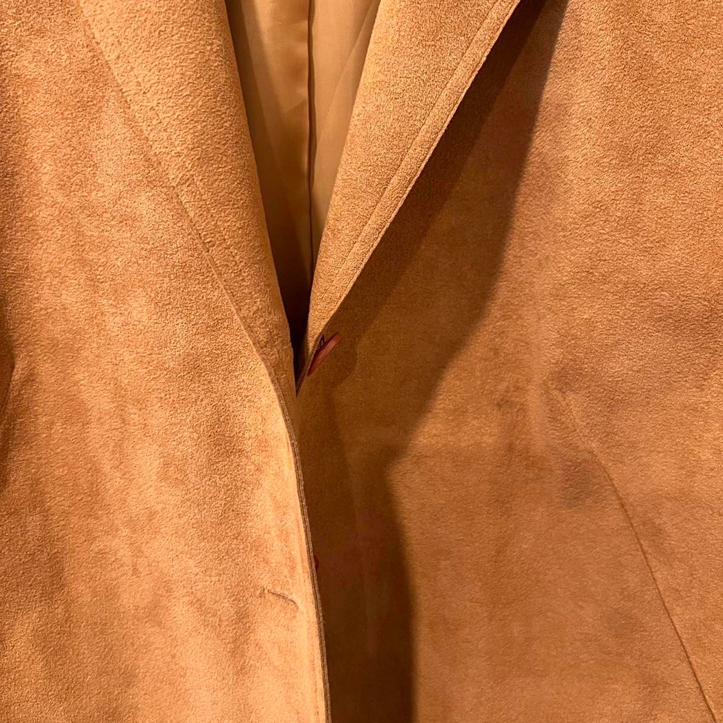 Vintage Camel Suede Jacket