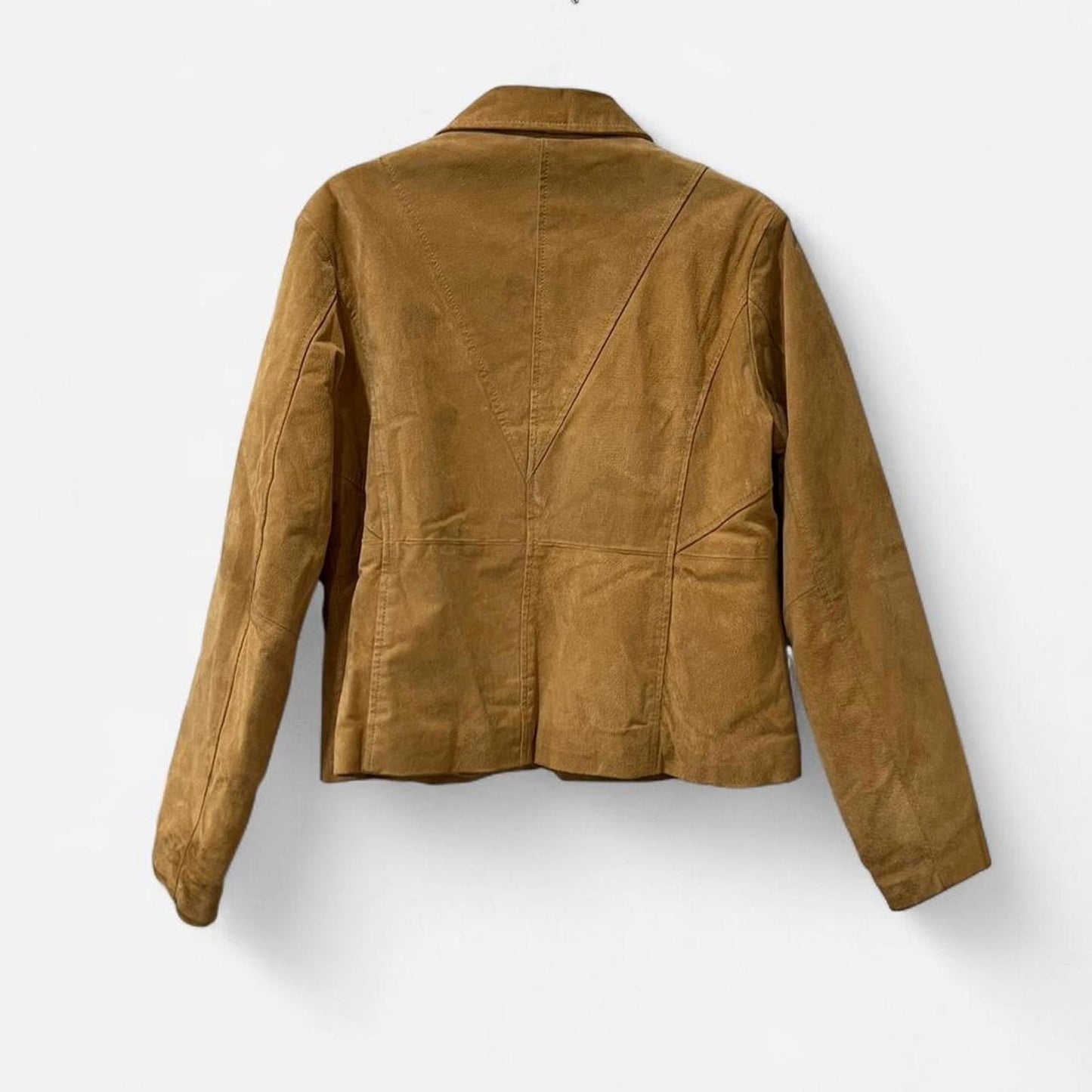 Vintage Suede Zip Jacket