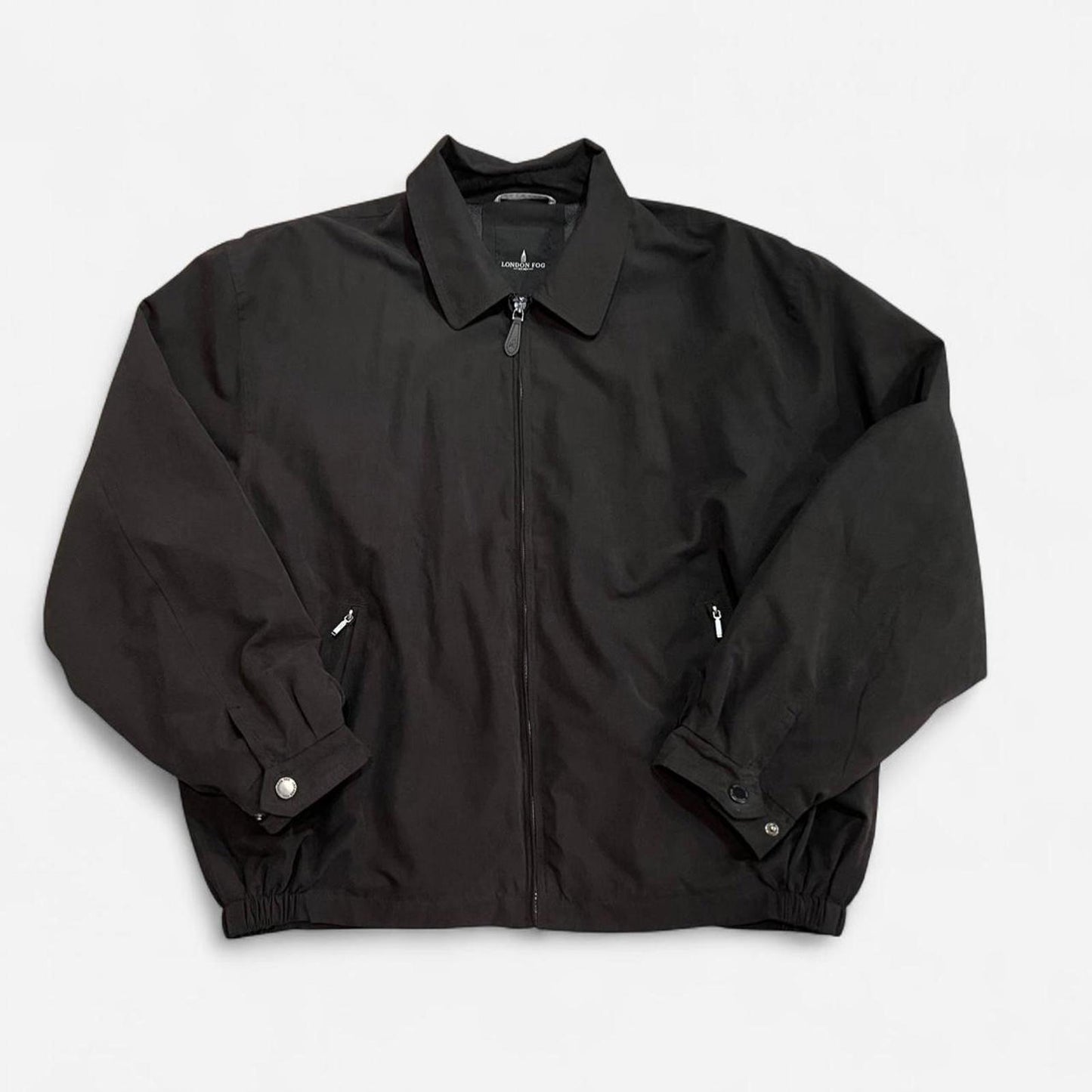 Vintage London Fog Black Lightweight Jacket