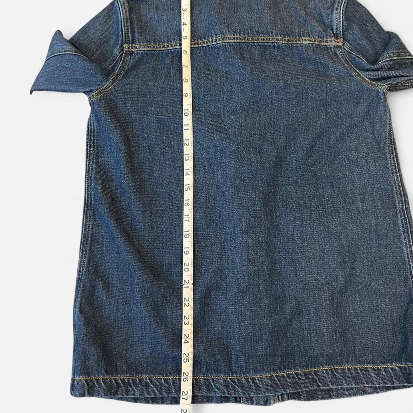 Dark Wash Denim Utility Jacket Small