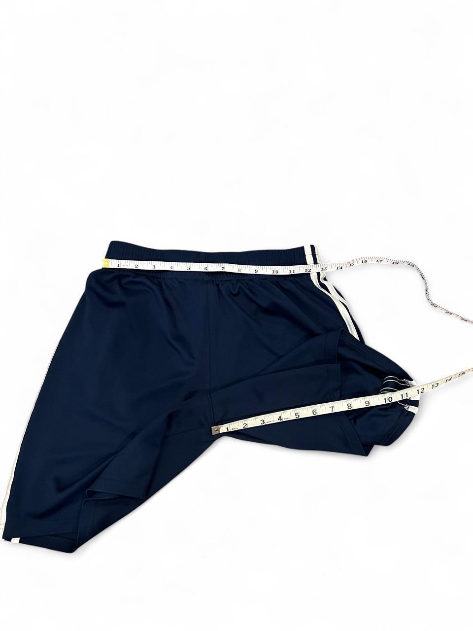 Y2K Adidas Navy 3-Stripe Athletic Shorts Athleisure XS/S