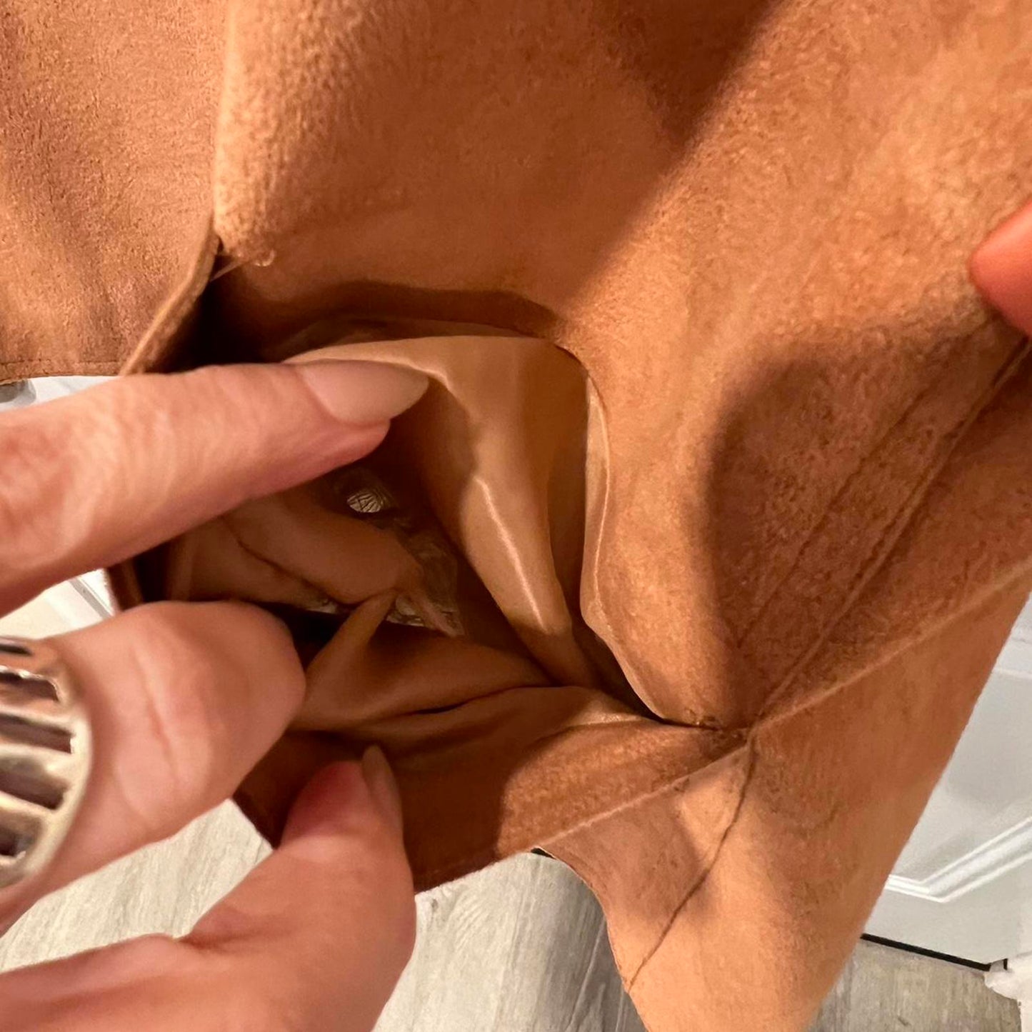 Vintage Camel Suede Jacket