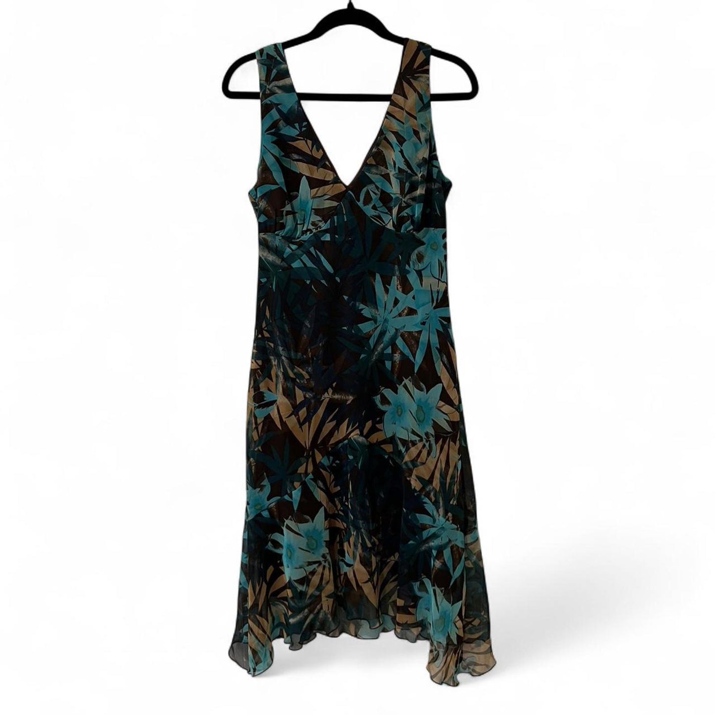 Vintage Y2K Handkerchief Floral Dress