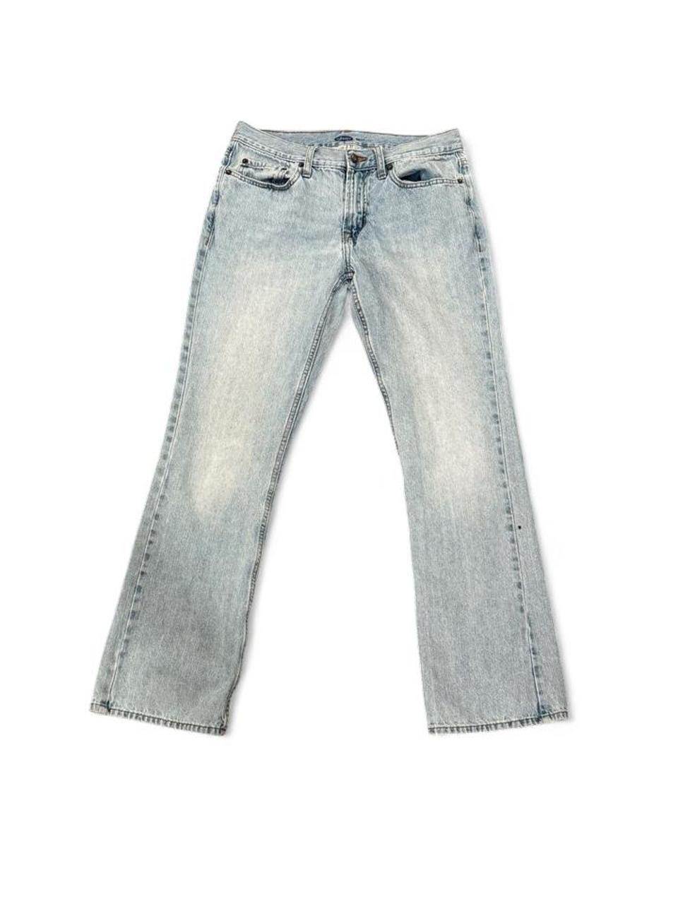 Y2K Light Wash Loose Bootcut Jeans